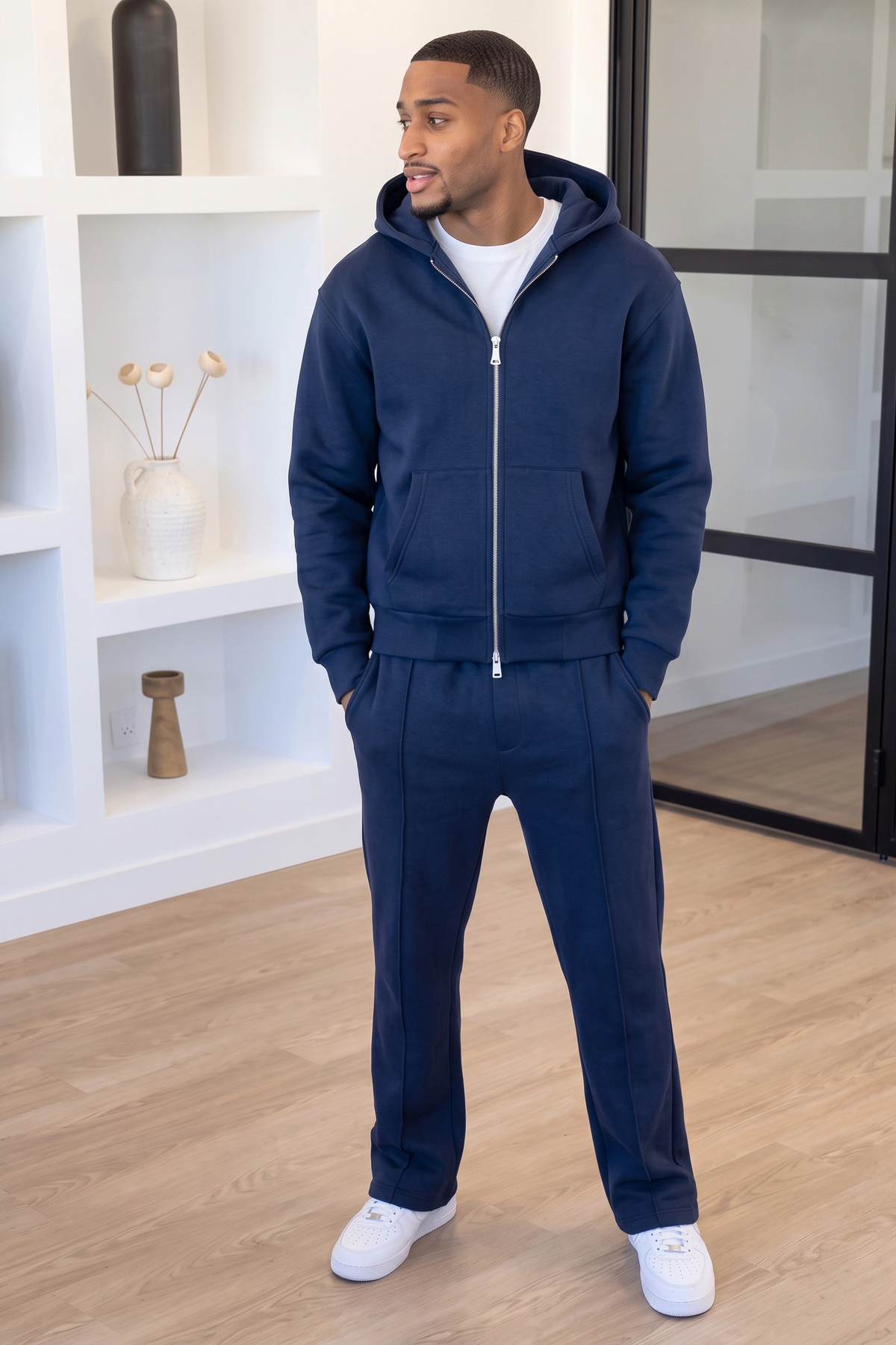 Calma Tracksuit LooseFit - Navy
