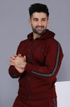 Milano Cotton Hoodie - Wine