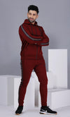 Milano Cotton Tracksuit - Wine