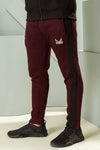 Gothic  Cotton Trouser - Burgundy