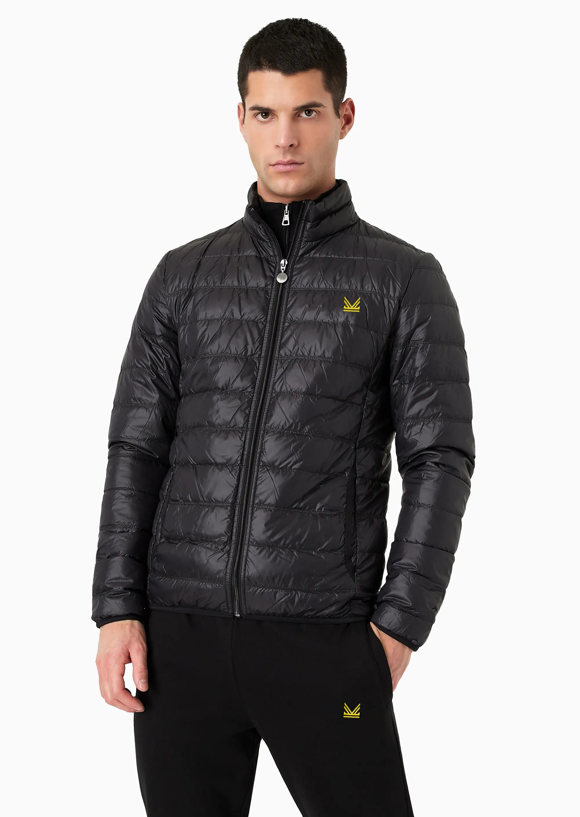 Imported Packable Puffer - Black Gold