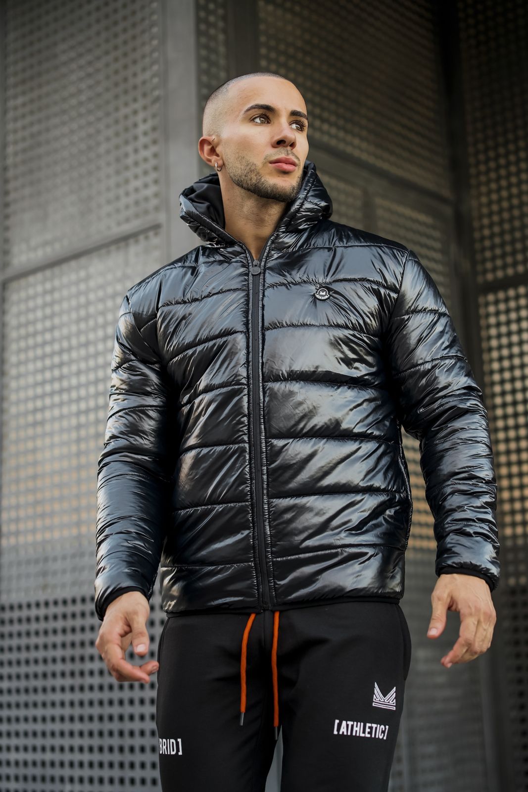 Shine Padded Jacket - Black