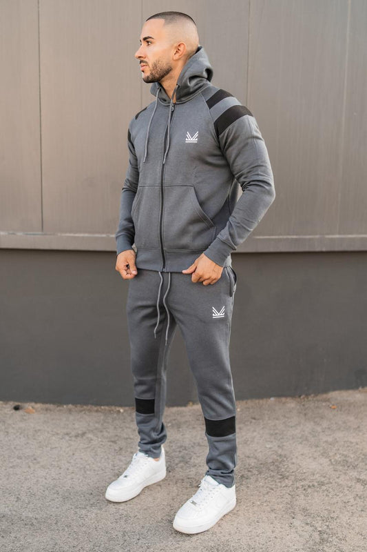 Neves Cotton Tracksuit  - Silver