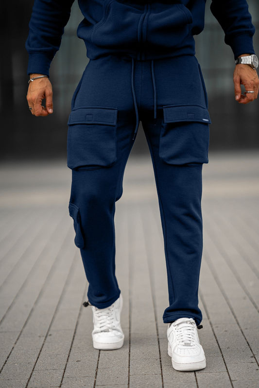 51 Lethal 8 pocket Cargo Cotton Trouser - Navy