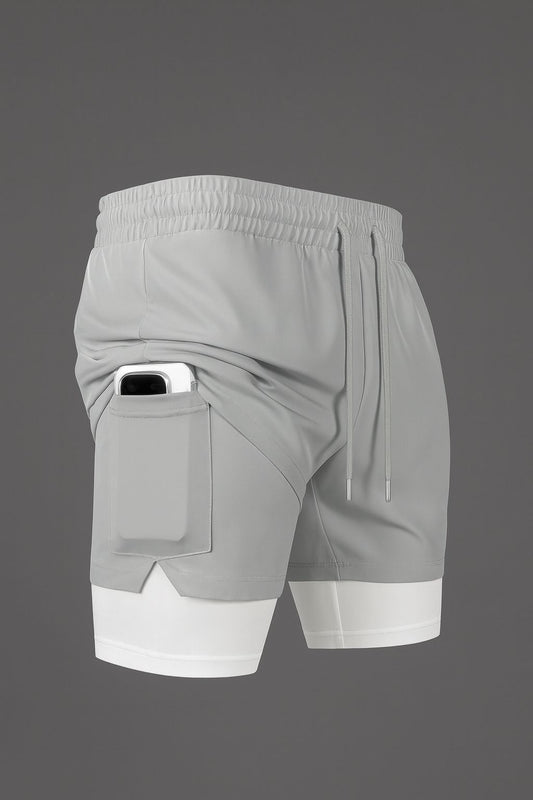 Power Spandexdry Shorts - Silver