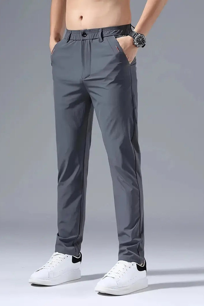 Hook  EasyFlex Spandexdry Pant with Button - Charcoal