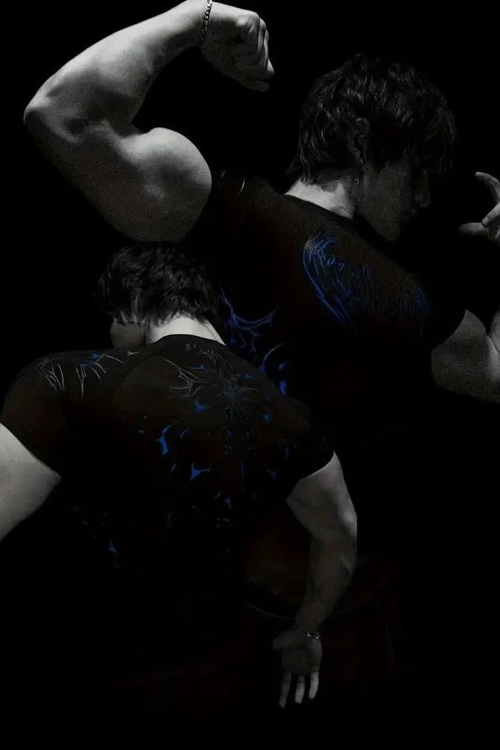 Werewolf T-Shirts Fitted Spandexdry - Black