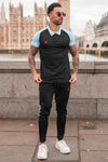 Raglan Quickdry Tracksuit - Black