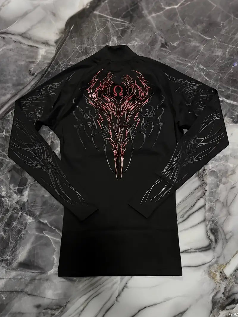 werewolf  Shirt  - Black Red