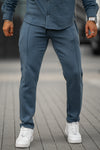 Cedro Cotton Trouser - Blue