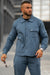 Cedro Buttondown Jacket - Blue