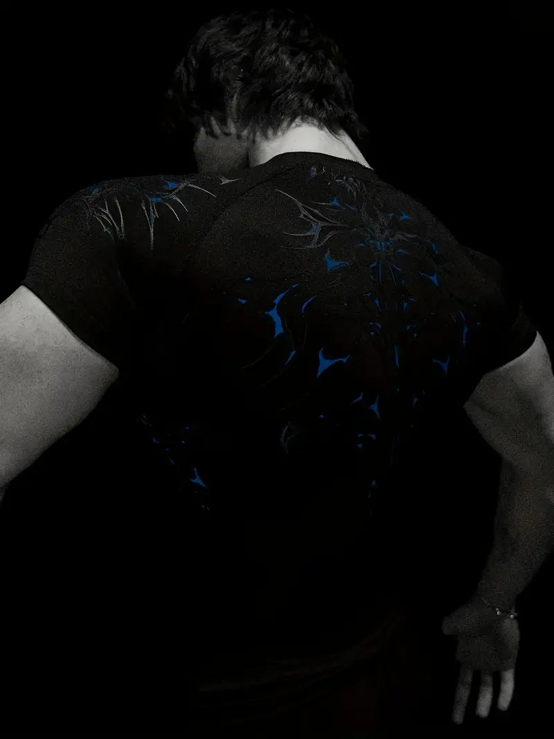 Werewolf T-Shirts Fitted Spandexdry - Black