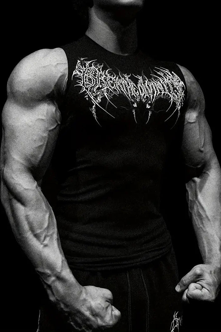 Werewolf Sleeveless Spandexdry - Black