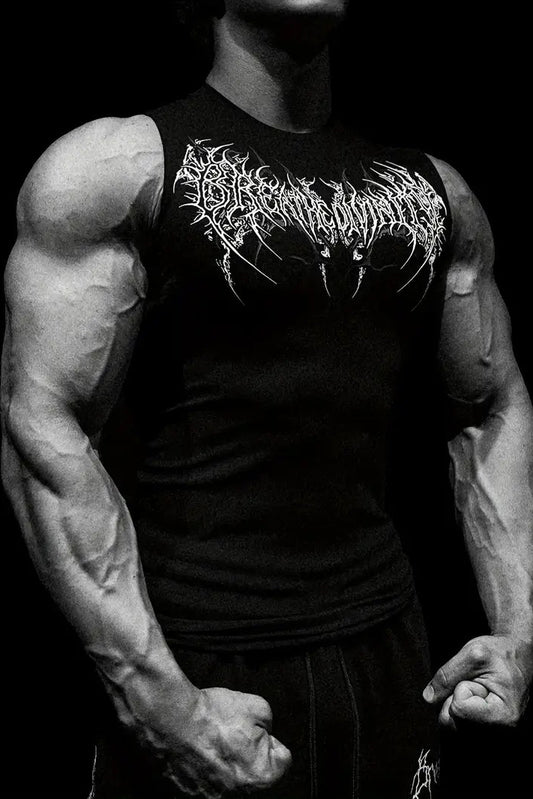 Werewolf Sleeveless Spandexdry - Black