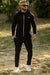 Flex Gold Quickdry Tracksuit - Black