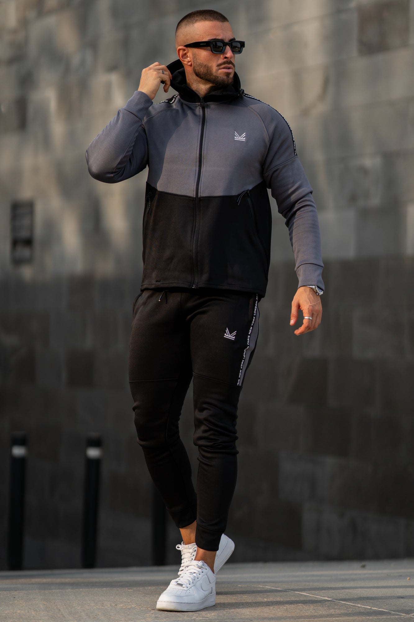 PNL Quickdry Tracksuit - Dark Grey