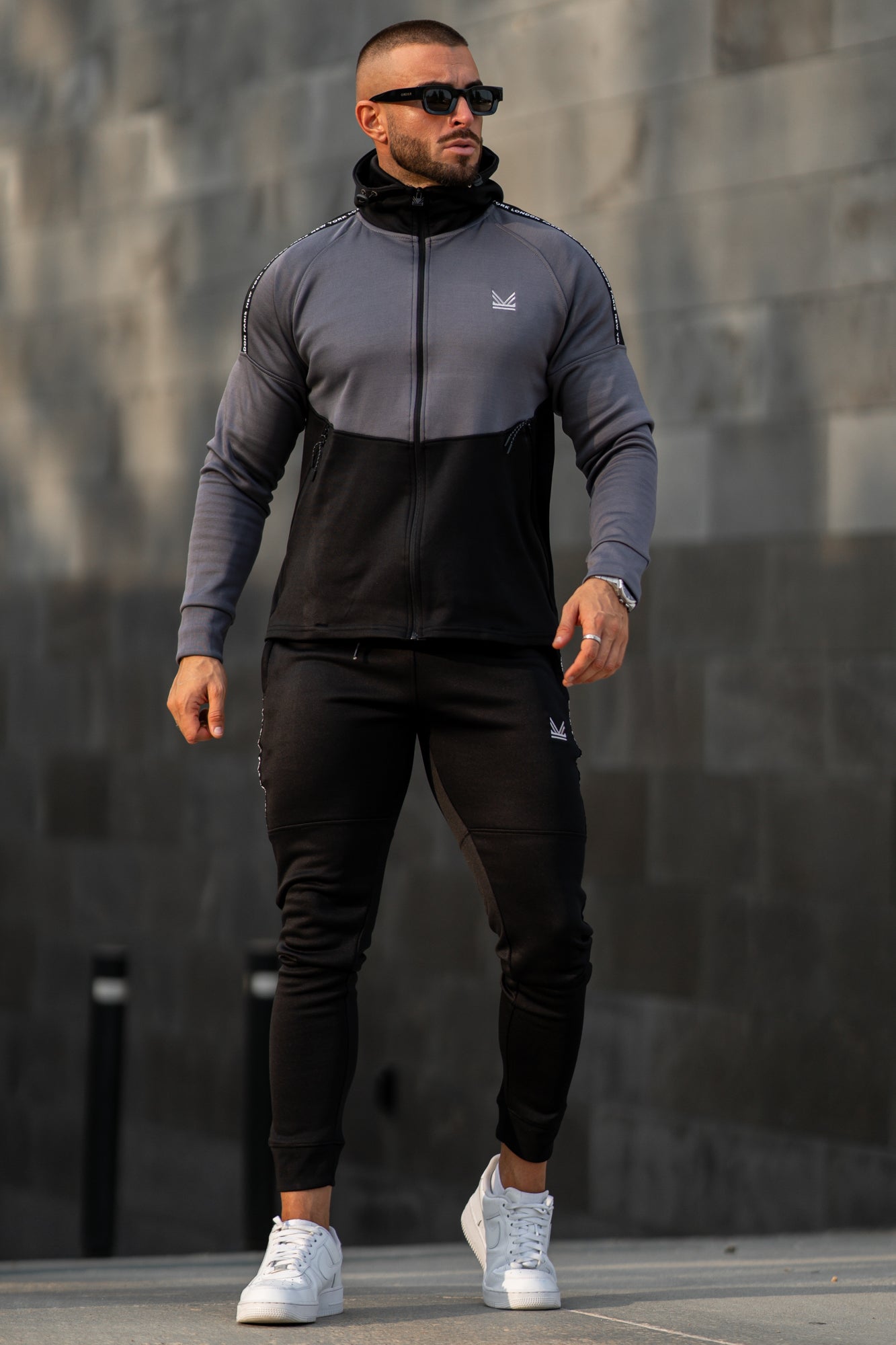 PNL Quickdry Tracksuit - Dark Grey