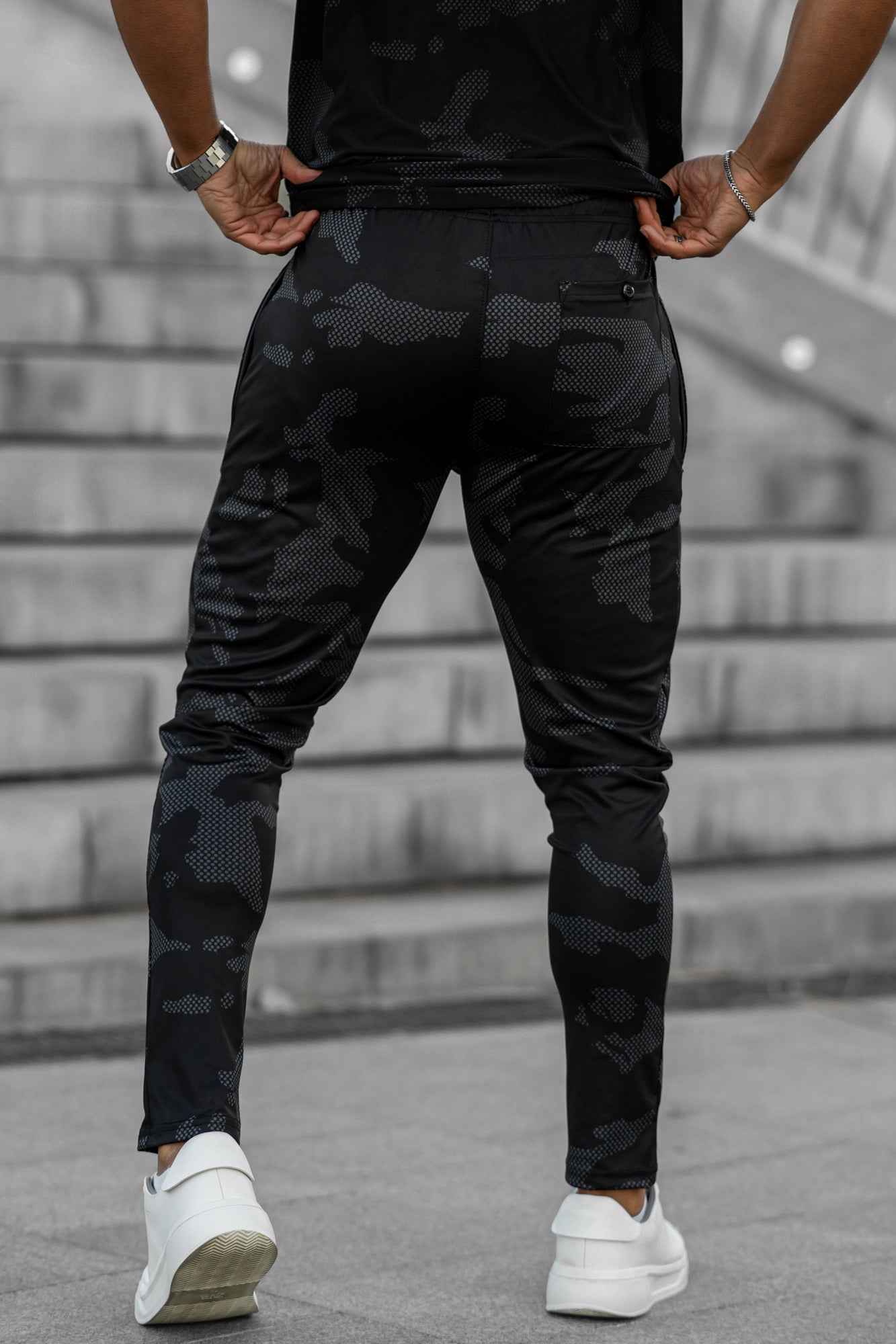 TechCamo SpandexPro Trouser - Black