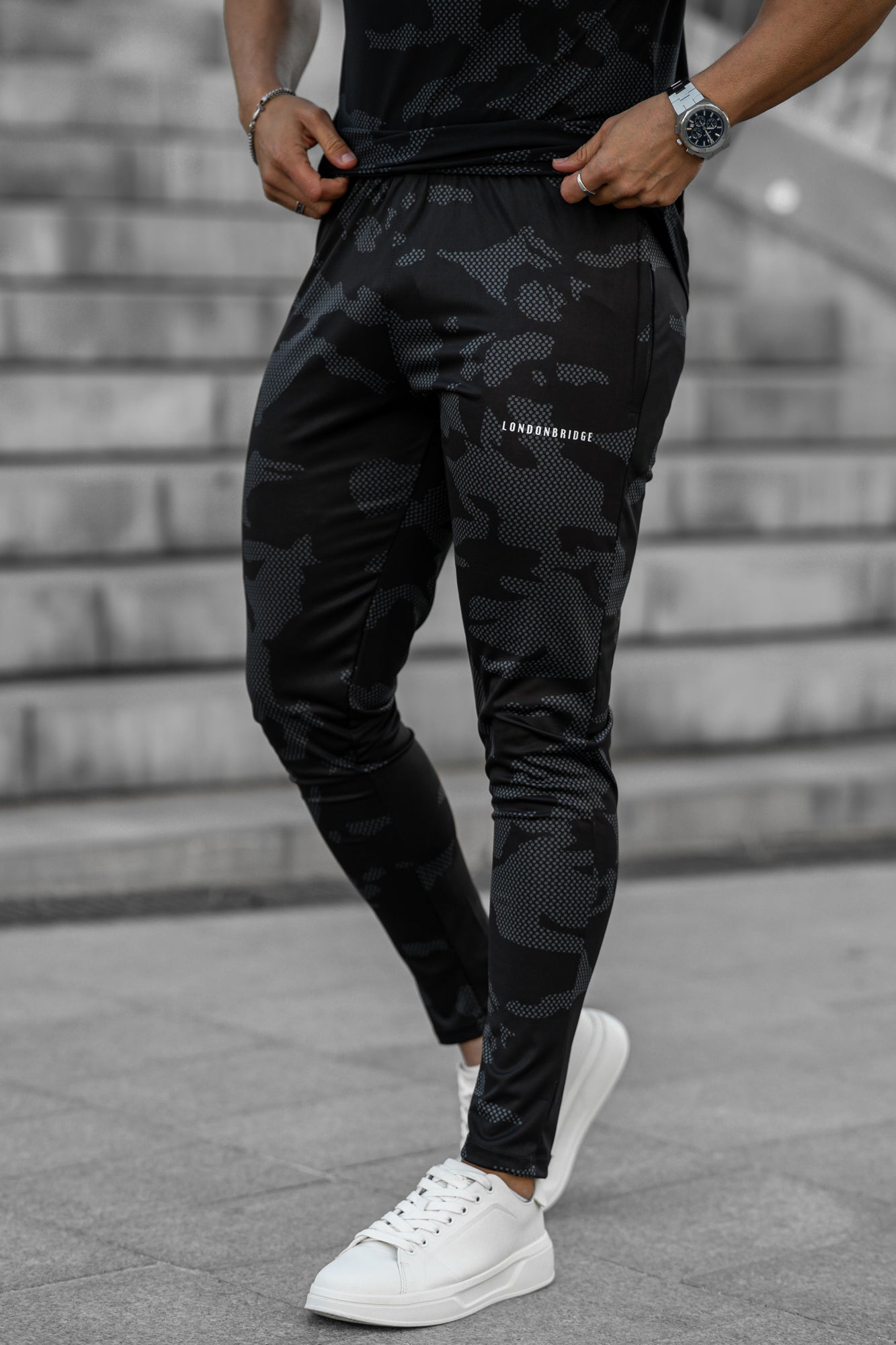 TechCamo SpandexPro Trouser - Black