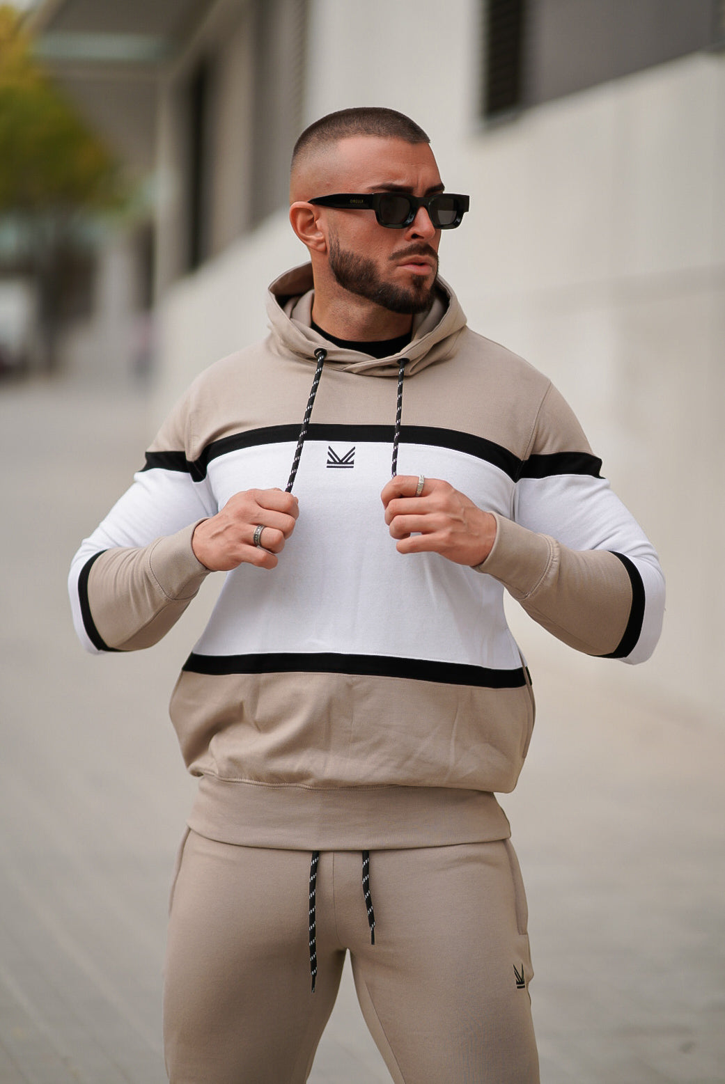 Neto Cotton Hoodie	 - icegrey