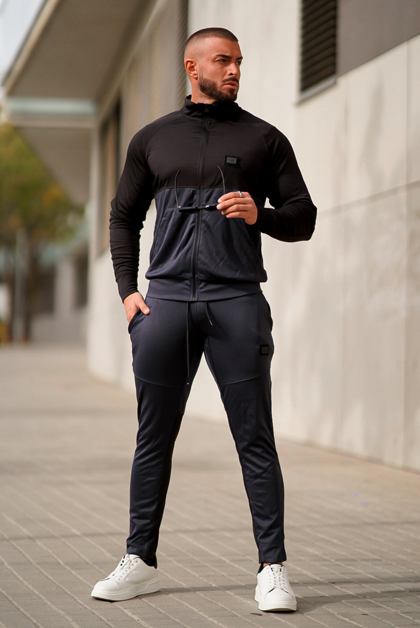 Hype Quickdry Tracksuit - Charcoal
