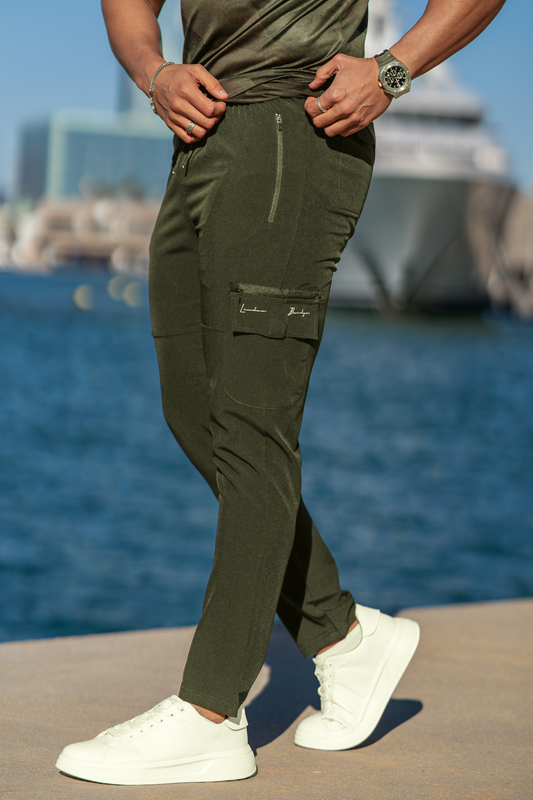 Signature Spandexdry Cargo Trouser - Olive