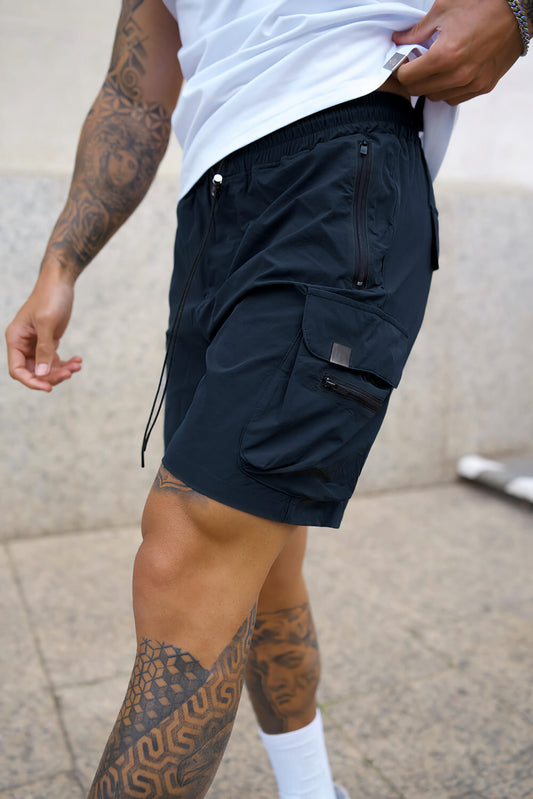 Raptor Cargo SpandexDry Woven Shorts - Navy