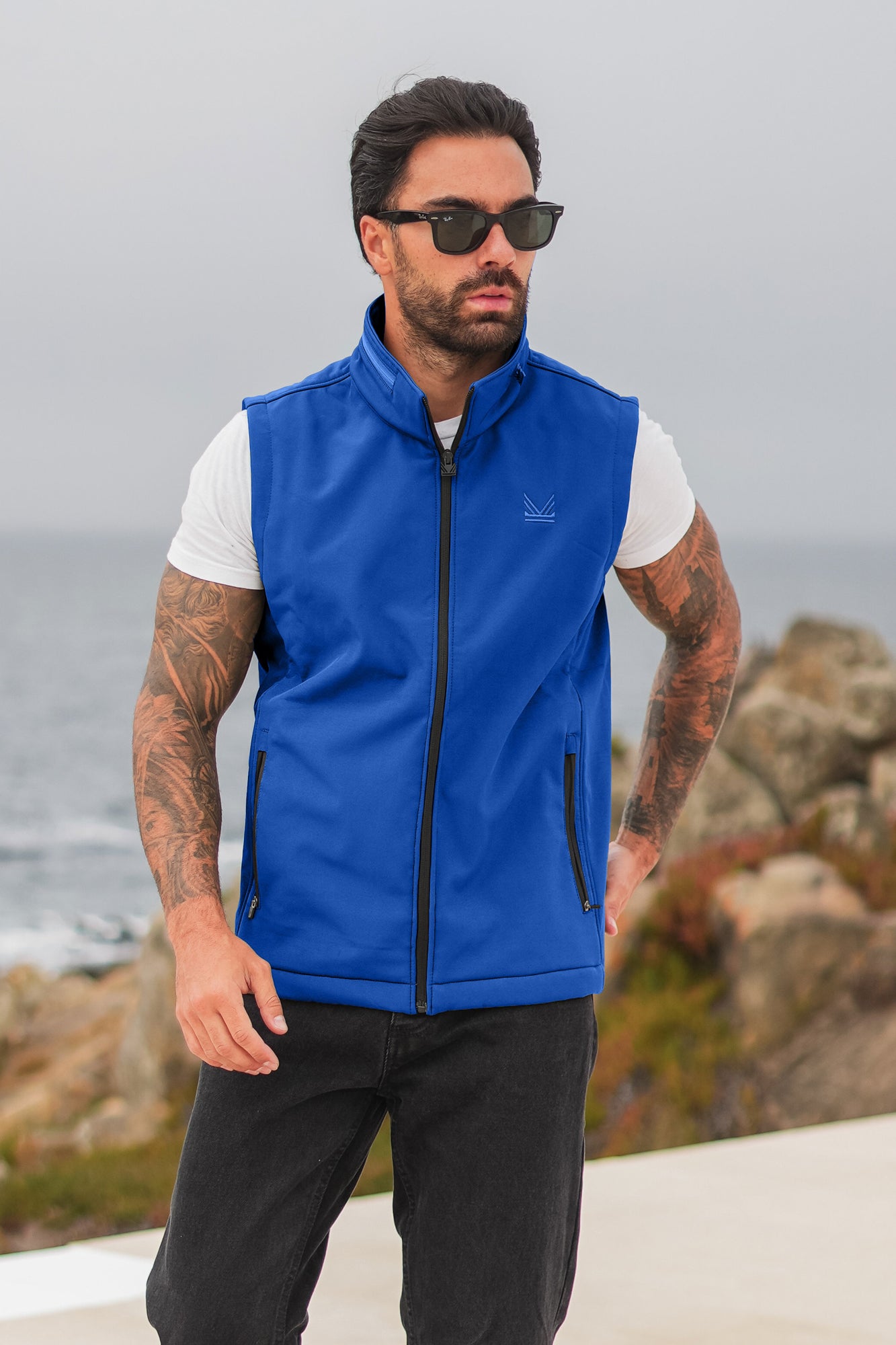 Softshell Gilet - Blue