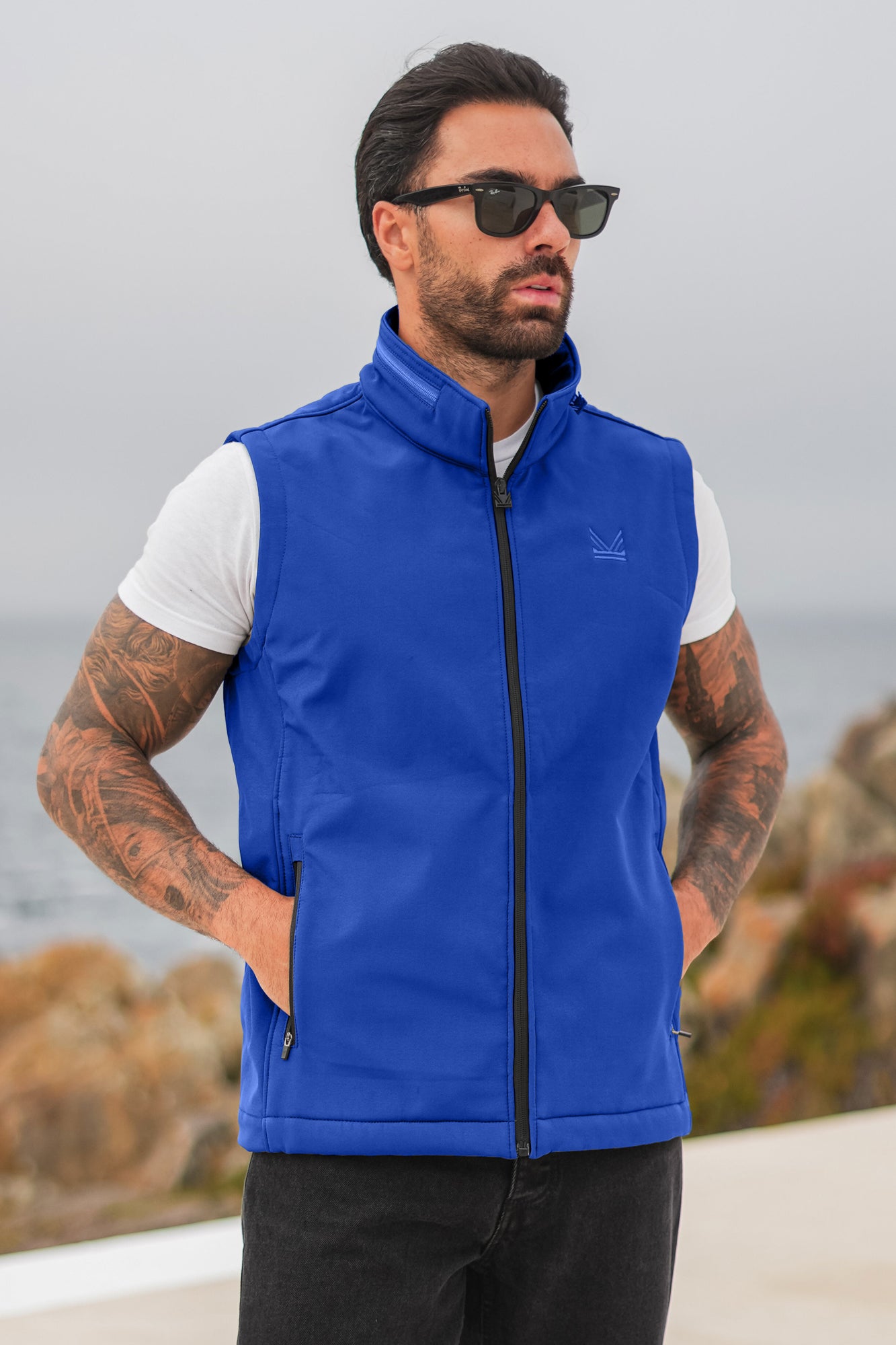 Softshell Gilet - Blue