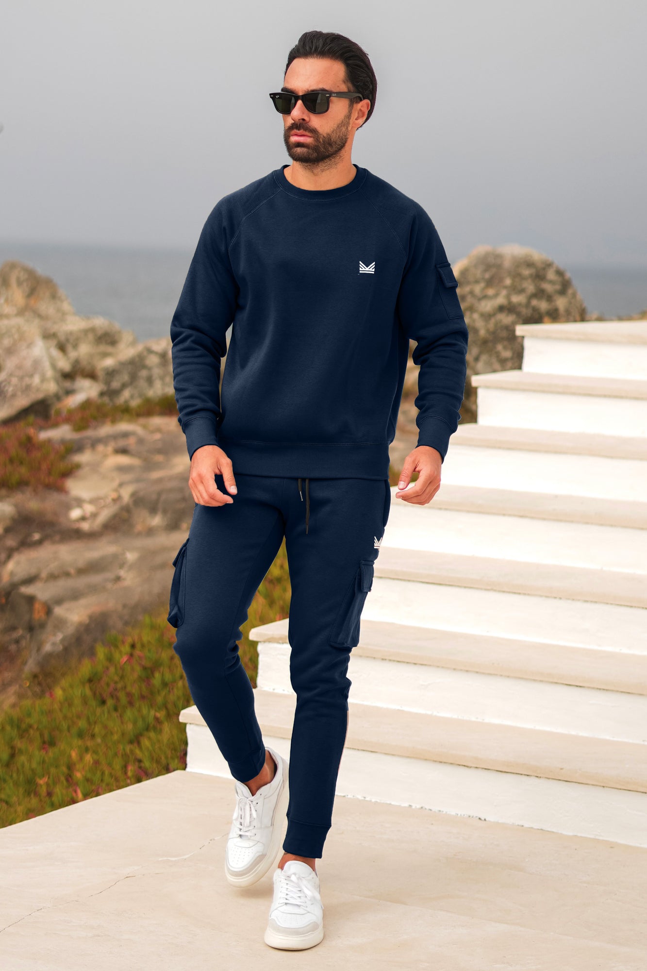 Pro Cotton Sweatshirt - Navy