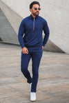 v1 DeBoss Cotton Trouser - Navy