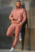 Signature Cotton Oversize Tracksuit - pink