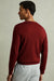 SW16 Crew Neck Ribbed SWEATER - Red