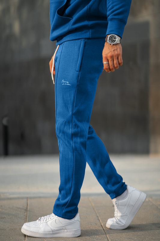 Signature Cotton Trouser - Blue