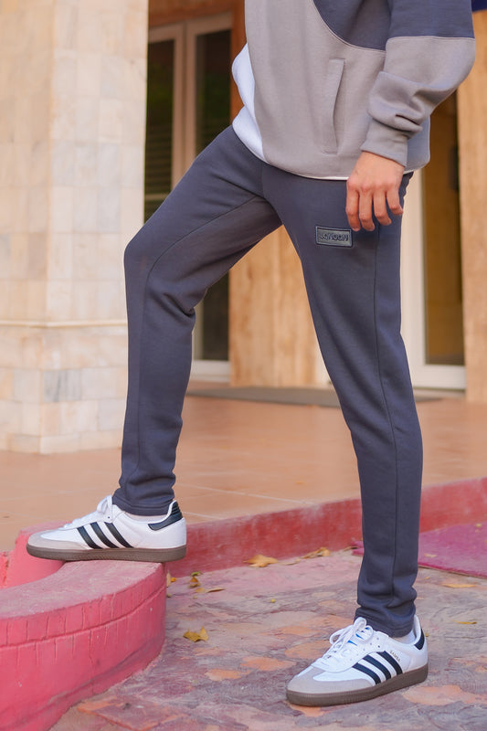Zone Cotton Terry Trouser - Grey