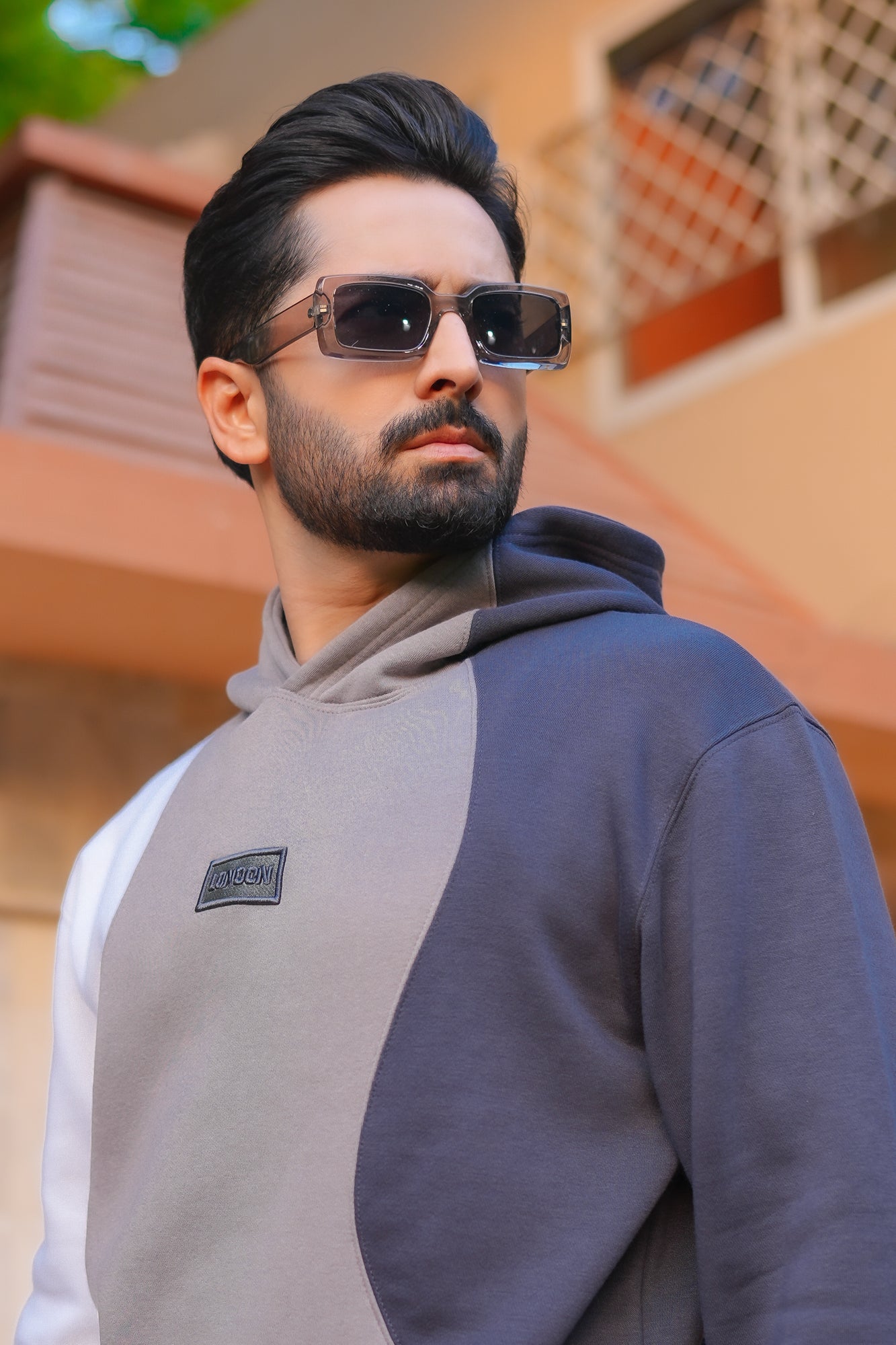 Zone Cotton Tracksuit - Grey
