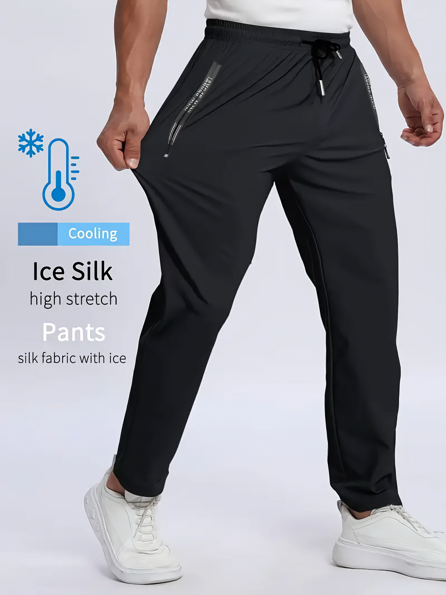 Ice Sports SpandexDry Pant Trouser - Black