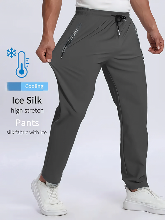 Ice Sports SpandexDry Pant Trouser - Charcoal