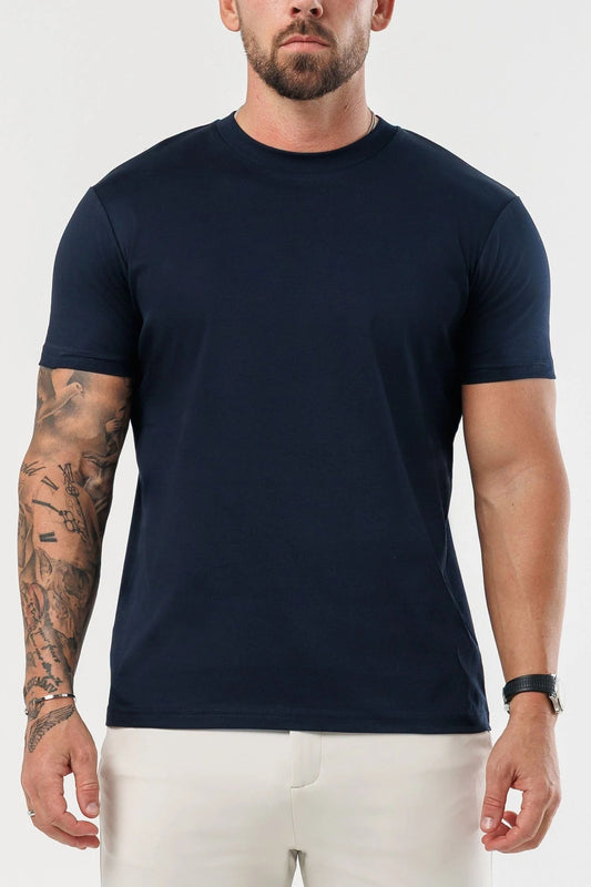 Essential Cotton T-Shirt - Navy