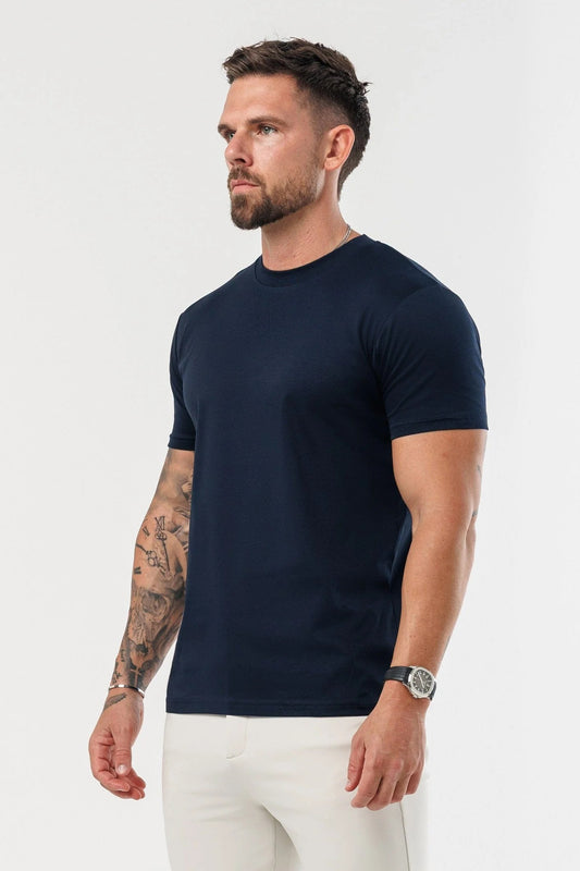 Essential Cotton T-Shirt - Navy