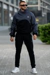 Core Oversize Cotton Tracksuit - Dark Grey