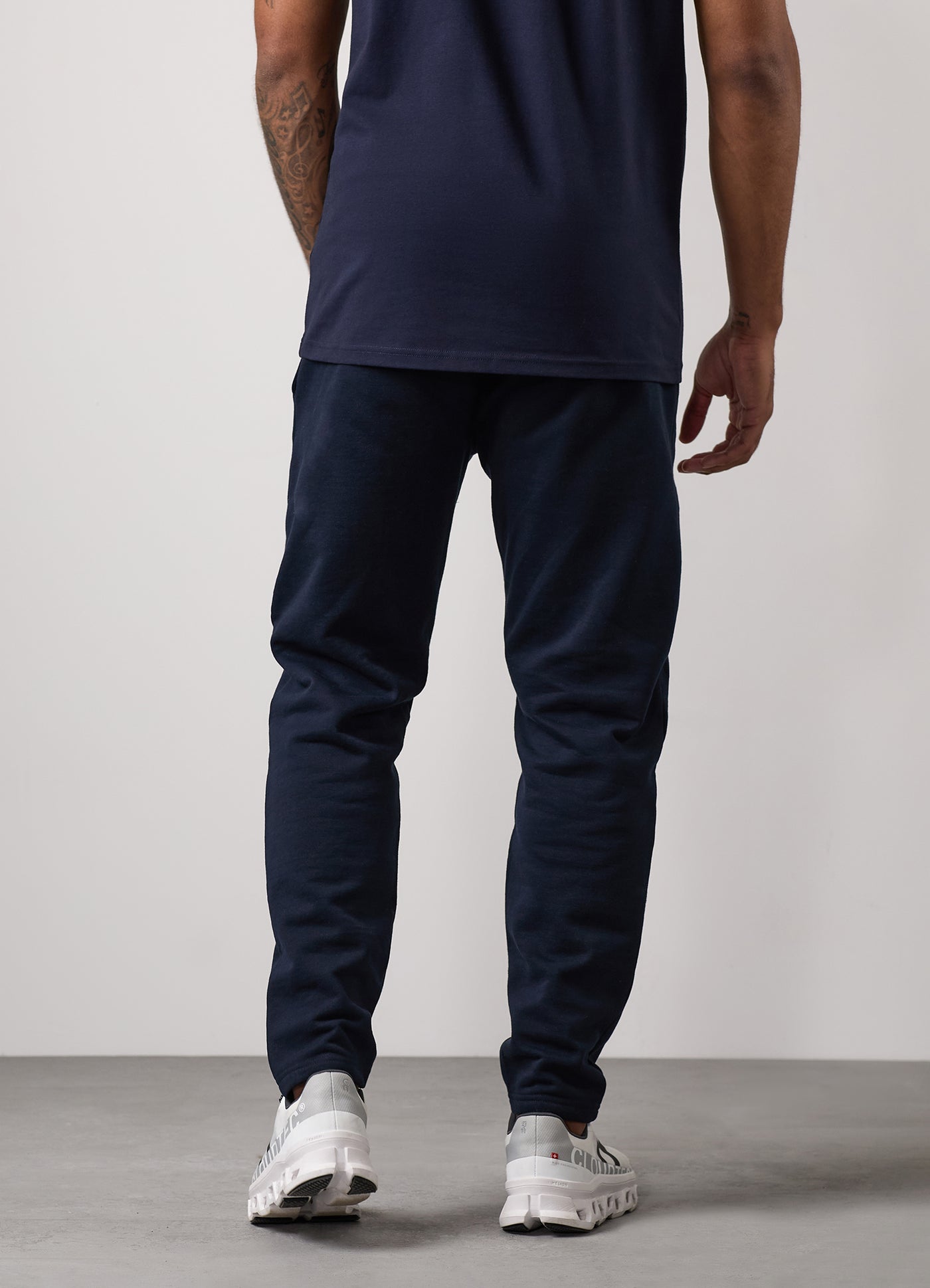 Iconic  Cotton  Trouser - Navy