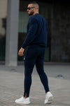 DeBoss Cotton Tracksuit - Navy