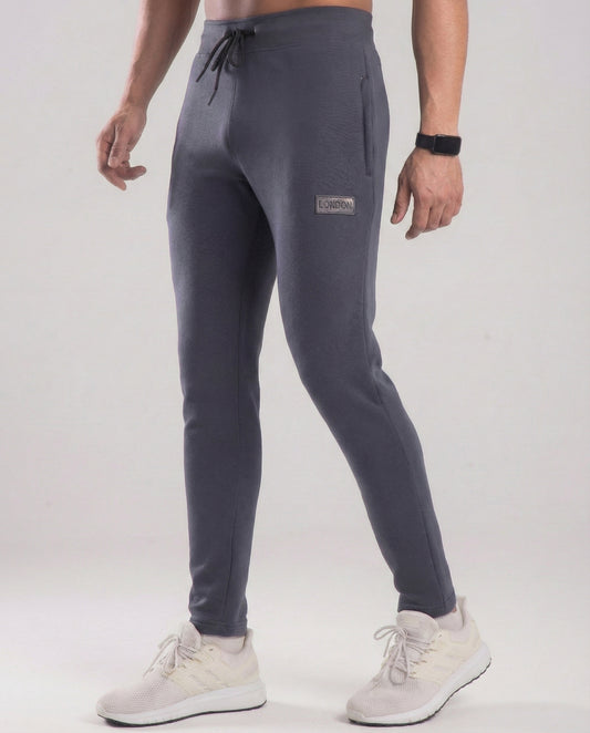 Zone Cotton Terry Trouser - Grey